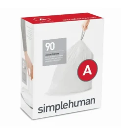 Simplehuman Accessoires - Afvalzakken 4,5 L, Type A, 90 St CW0250 10 Simplehuman Accessoires - Afvalzakken 4,5 L, Type A, 90 St CW0250 -Sanitino Winkel 00ad67c1858736f55e6a6fb4