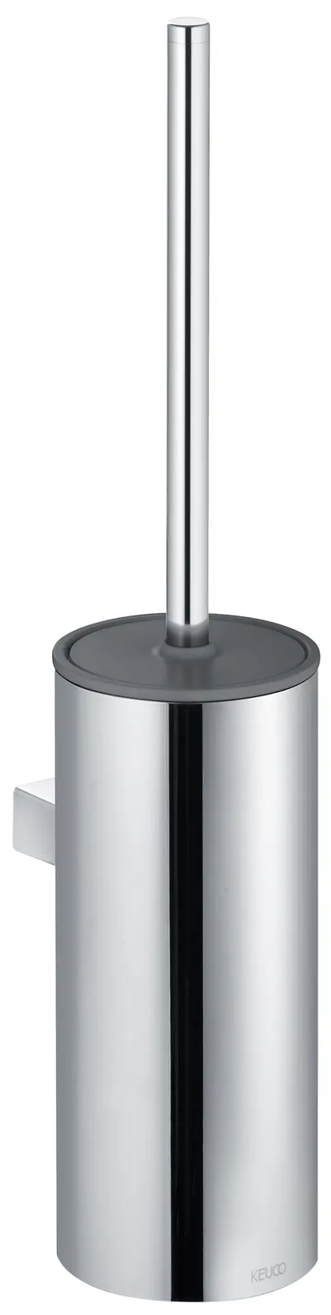 Keuco Collection Moll - WC-borstel Met Houder, Antraciet/chroom 12769010101 1 Keuco Collection Moll - WC-borstel Met Houder, Antraciet/chroom 12769010101