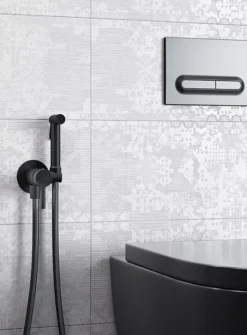 Paffoni Bidet Kit - Inbouw Bidetkraan, Met Handdouche En Inbouwdeel, Mat Zwart KITDUP110NO -Sanitino Winkel 013b87e69f5434a581d780c8