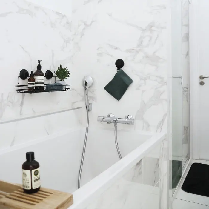 Compactor Bestlock - Set 2 St Zuignap Haak, Zwart RAN9771 2 Compactor Bestlock - Set 2 St Zuignap Haak, Zwart RAN9771 - Afbeelding 2