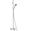 Hansgrohe Vernis Blend - Doucheset Showerpipe 200 Met Badthermostaat, EcoSmart, Chroom 26079000