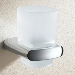 Keuco Elegance - Tandenborstelbeker Met Houder, Mat Glas/chroom 11650019000 6 Keuco Elegance - Tandenborstelbeker Met Houder, Mat Glas/chroom 11650019000 -Sanitino Winkel 038a17e8a707b39b8a452500