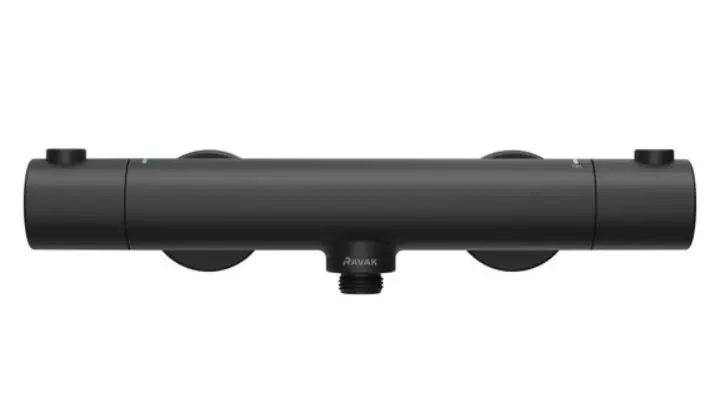Ravak Puri - Thermostatische Douchekraan, Mat Zwart X070188 3 Ravak Puri - Thermostatische Douchekraan, Mat Zwart X070188 - Afbeelding 3