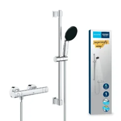 Grohe Precision Get - Doucheset Met Thermostaat, Chroom 34856000 -Sanitino Winkel 05589af1cb6a6e73fc5d493b