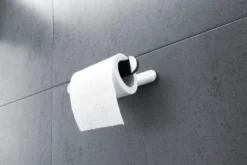 Nimco Nava - Toiletrolhouder, Mat Zwart/chroom NA 28055M -Sanitino Winkel 0598fec2d2a46ce2c2d93b34