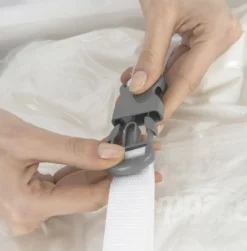 Compactor Opbergdozen - Vacuüm-opbergbox Met Hoes, 190 L, Wit/grijs RAN3310 -Sanitino Winkel 05badebc875faad1c6a45d73