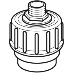 Geberit Toebehoren - Overgang Met Buitendraad En Schroefbevestiging, DN40, G 1 152.978.00.1 -Sanitino Winkel 05ee3a36730604b4a0ec69be 1