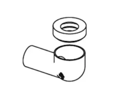 Laufen Toebehoren - Afvoerpijp H8949730000001