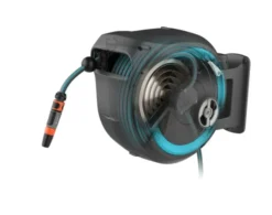 Gardena RollUp - RollUp M/L Wandslangenbox, Wandmontage, Met 25 M Slang, Turquoise 18620-20 -Sanitino Winkel 073024ccdba104b33b0f360d