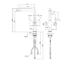 Kielle Wimeo - Keukenkraan Inclusief Filter, Mat Zwart 10525SFI74 5 Kielle Wimeo - Keukenkraan Inclusief Filter, Mat Zwart 10525SFI74 -Sanitino Winkel 076f18395812cb8bcbccb5bb