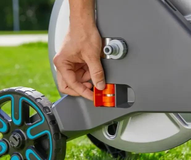 Gardena CleverRoll - CleverRoll M Easy Slangenwagen, Metaal, Met Flex Slang En Accessoires, 25 M 18547-20 2 Gardena CleverRoll - CleverRoll M Easy Slangenwagen, Metaal, Met Flex Slang En Accessoires, 25 M 18547-20 - Afbeelding 2