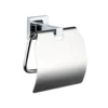 Kielle Harmonia - Toiletrolhouder Met Deksel, Chroom 40423000