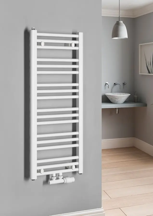 Bruckner Albrecht - Verwarmingselement 40x93 Cm, Centrale Aansluiting, Wit 600.111.4 3 Bruckner Albrecht - Verwarmingselement 40x93 Cm, Centrale Aansluiting, Wit 600.111.4 - Afbeelding 3