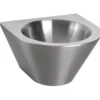 Sanela RVS Wastafels - Wastafel Conisch 320 Mm, Anti-vandaal, Roestvrij Staal SLUN 58