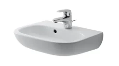 Duravit D-Code - Fontein 45x34 Cm, Met 1 Kraangat, Alpine Wit 07054500002