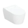 Geberit AquaClean - Sela Elektronisch Bidet Met Keramiek, Wandmontage, TurboFlush, SoftClosing, KeraTect, Mat Wit 146.220.JT.1