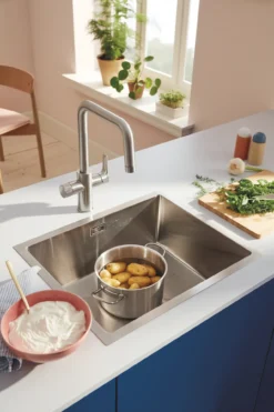 Grohe Blue Pure - Keukenkraan Start Met Filterfunctie, Supersteel 30595DC0 -Sanitino Winkel 0ca5e5925f2fd925cc5842be