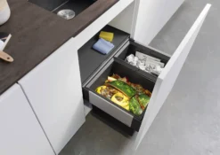 Blanco Select - Inbouw Afvalemmer, Met Scheidingswand, Inhoud 49 L 526203 -Sanitino Winkel 0dc34b0f0b1d554b980c35ac