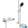 Grohe Precision Flow - Doucheset Met Thermostaat, Chroom 34800001