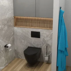 Kielle Vega - Closetrolhouder, Mat Zwart 40418004 -Sanitino Winkel 0f5b2b08720b0f87cef0a173