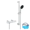 Grohe Precision Get - Doucheset Met Thermostaat, Chroom 34856000