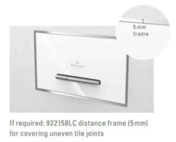 Villeroy & Boch ViConnect - Afstandsframe Voor Inbouwset, Rvs 922158LC -Sanitino Winkel 0fd7c2fec7ee9a3c2df89914