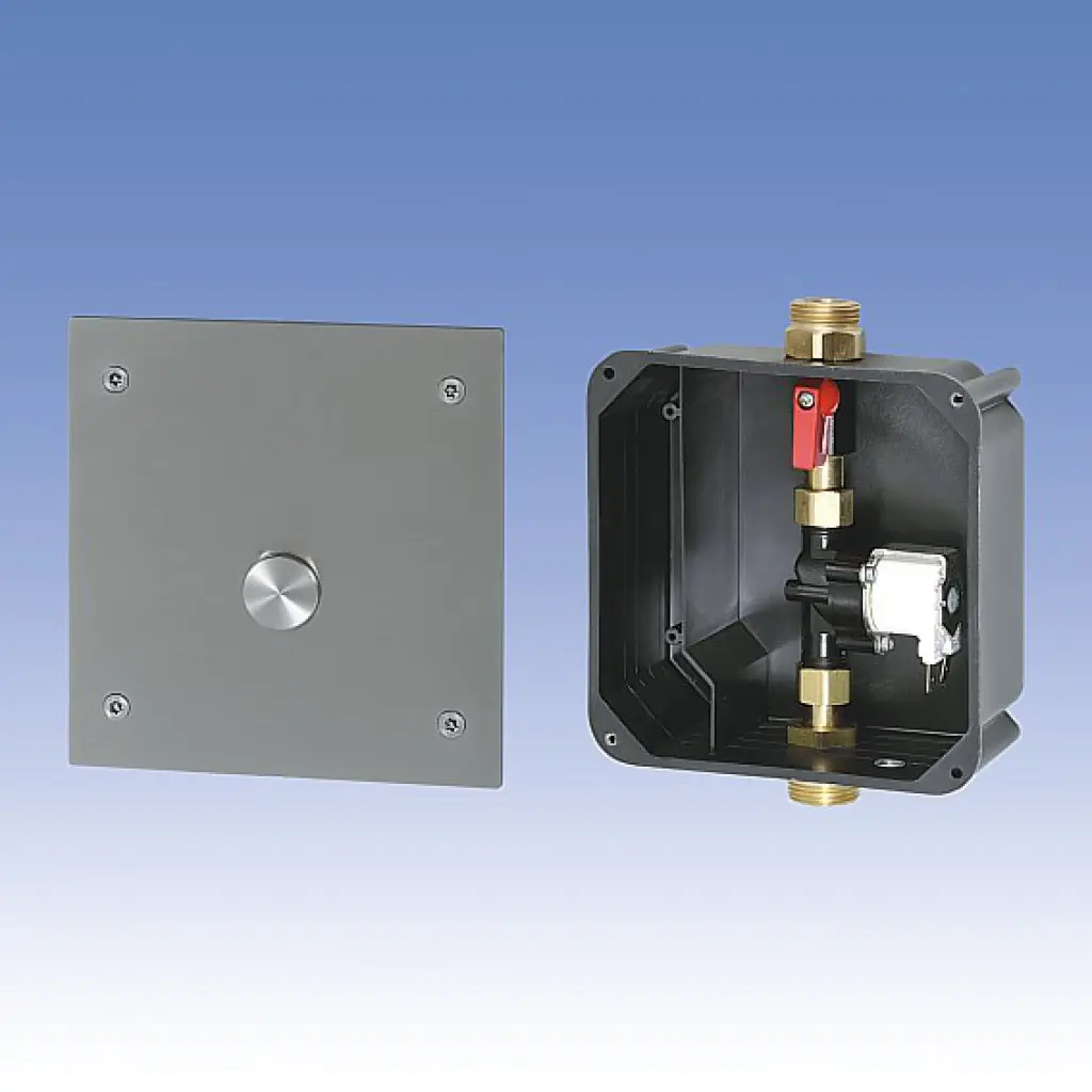 Sanela Sensor Douches - Douchebediening Met Piëzoknop, Voor 1 Waterstraal, Netvoeding, Mat Roestvrij Staal SLS 01PA 3 Sanela Sensor Douches - Douchebediening Met Piëzoknop, Voor 1 Waterstraal, Netvoeding, Mat Roestvrij Staal SLS 01PA - Afbeelding 3