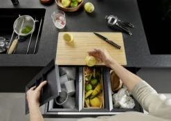 Blanco Flexon II - Inbouw Afvalemmer, Verdeeld, Inhoud 45 L 526642 -Sanitino Winkel 128c6a159bdfac2102b2f8ab