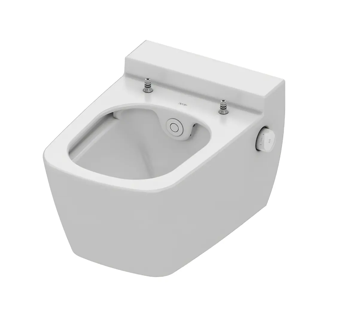 Geberit Kombifix - Inbouwreservoir Voor Hangend Toilet Met SIGMA30 Bedieningsknop, Wit/glanzend Chroom + Tece One - Hangend Douche-wc En Wc-bril, Rimless, SoftClose 110.302.00.5 NT5 7 Geberit Kombifix - Inbouwreservoir Voor Hangend Toilet Met SIGMA30 Bedieningsknop, Wit/glanzend Chroom + Tece One - Hangend Douche-wc En Wc-bril, Rimless, SoftClose 110.302.00.5 NT5 - Afbeelding 7