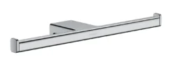 Hansgrohe AddStoris - Dubbele Toiletrolhouder, Chroom 41748000