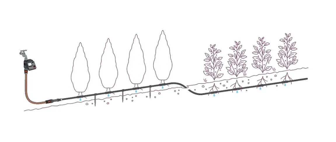 Gardena Micro-Drip-System - Micro-Drip-System Struikbevloeiingsset, Lengte 25 M 13500-20 3 Gardena Micro-Drip-System - Micro-Drip-System Struikbevloeiingsset, Lengte 25 M 13500-20 - Afbeelding 3