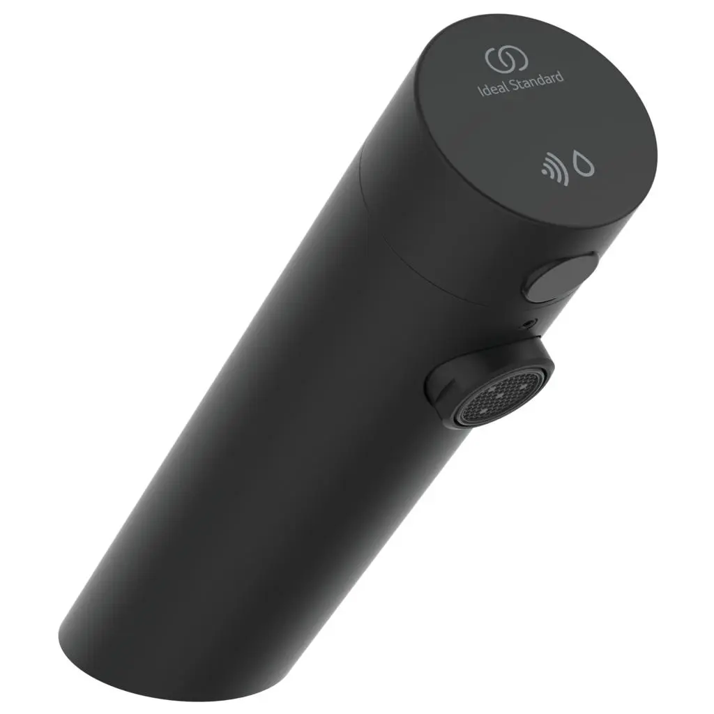 Ideal Standard SensorFlow - Electronische Wandkraan, Zonder Menging, Netvoeding, Zijdeachtig Zwart A7557XG 1 Ideal Standard SensorFlow - Electronische Wandkraan, Zonder Menging, Netvoeding, Zijdeachtig Zwart A7557XG