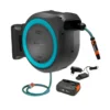 Gardena PowerRoll - 18V ACU-Wandslangenbox PowerRoll XL, Met 35 M Slang, 1x 2,5 Ah Li-Ion Accu, Lader, Turquoise 18640-20