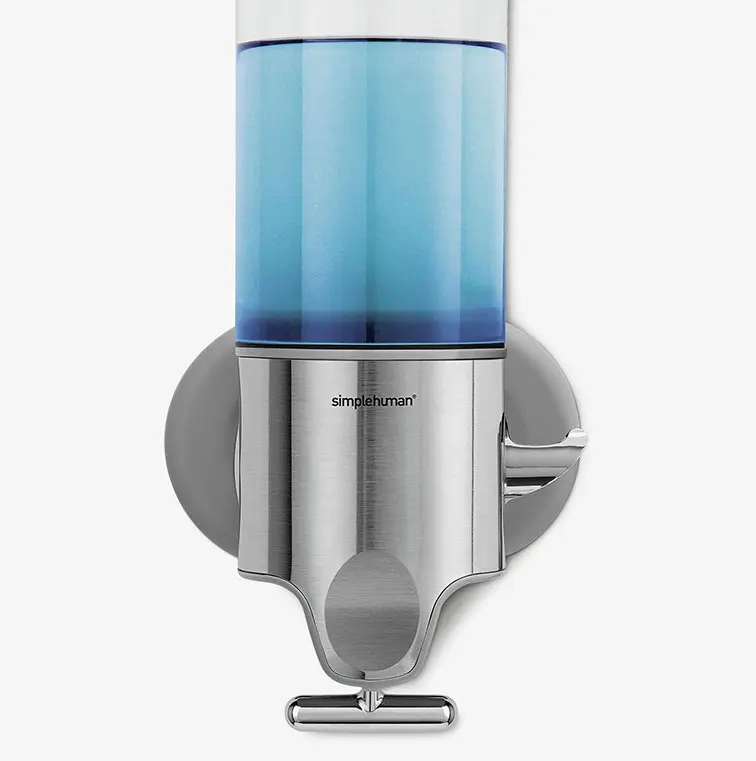 Simplehuman Badkamer Accessoires - Zeepdispenser Met Houder, 444 Ml, Gebrosteld Rvs BT1034 6 Simplehuman Badkamer Accessoires - Zeepdispenser Met Houder, 444 Ml, Gebrosteld Rvs BT1034 - Afbeelding 6