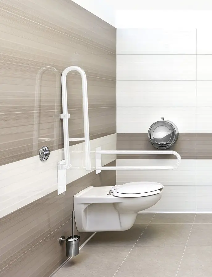 Sapho Badkamer Apparatuur - Handgreep, Lengte 8 Cm, Wit XH540W 3 Sapho Badkamer Apparatuur - Handgreep, Lengte 8 Cm, Wit XH540W - Afbeelding 3