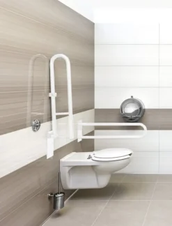 Sapho Badkamer Apparatuur - Handgreep Draaibaar 8 Cm, Wit XH518W -Sanitino Winkel 1a7879ac35b19d119aaf2037