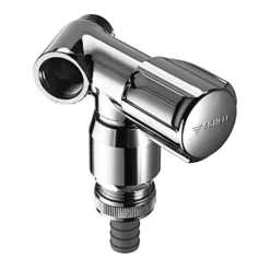 Schell Comfort - Secundaire Aansluitklep, Chroom 033130699