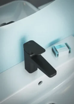 Ideal Standard Ceraplan IX - Hybride Wastafelkraan, Batterij Voeding, Zijde Zwart BD282XG -Sanitino Winkel 1c1c4d6c8598df45e914966c 1