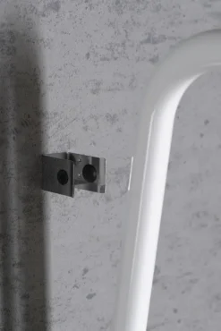 Sapho Badkamer Apparatuur - Handgreep Draaibaar 8 Cm, Wit XH518W -Sanitino Winkel 1d7986162e7c8a4e4f42a402