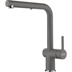Franke Active New - Keukenkraan FN 6110.084, Met Uittrekbare Handdouche, Steengrijs 115.0653.385