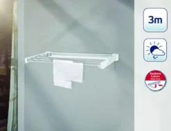 Leifheit Drogen - Telegant 30 Protect Droogrek, Wandmontage 83306 -Sanitino Winkel 1eeae06d597ba3ce8e76db30