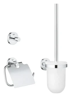 Grohe QuickFix Start - Toiletaccessoireset 3-in-1, Chroom 41204000