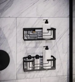 Sapho Gedy Smart - Draadrooster, 25x9x10 Cm, Mat Zwart 2419-14 -Sanitino Winkel 1fe2aab298aee9f7eaeb4331