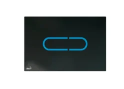 Alcadrain Bedieningsplaten - Bedieningsplaat, Contactloos, Glas/zwart NIGHT LIGHT-1