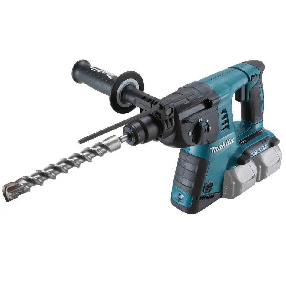 Makita Gereedschap - 18V ACCU Combihamer, Zonder Accu En Lader DHR263Z 1 Makita Gereedschap - 18V ACCU Combihamer, Zonder Accu En Lader DHR263Z