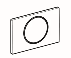 Geberit Sigma10 - Bedieningsplaat, Mat Chroom Gelakt/glanzend Chroom 115.758.JQ.5 -Sanitino Winkel 21a784ca1c770743a0a48161