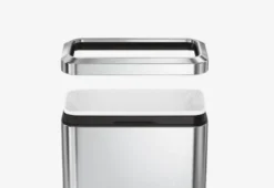 Simplehuman Afvalemmers - Open Recyclebak 20 L, Gebrosteld Rvs CW1470 -Sanitino Winkel 21c487b39ef85a54118ded28