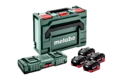 Metabo Toebehoren - Set 8A Oplader En 4x Accu 18 V LiHD 10,0 Ah 685143000