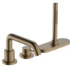 Hansgrohe Tecturis S - Badrandkraan, 3 Gats Combinatie, SBox, Geborsteld Brons 73447140