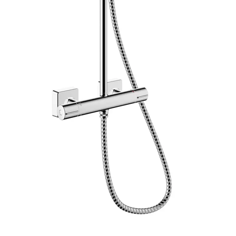 Hansgrohe Vernis Shape - Doucheset Showerpipe 230 Met Thermostaat, EcoSmart, Chroom 26097000 4 Hansgrohe Vernis Shape - Doucheset Showerpipe 230 Met Thermostaat, EcoSmart, Chroom 26097000 - Afbeelding 4